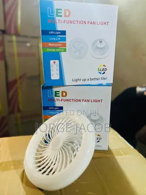 Led Multi-Function Fan Light, Also Known as a Foco Ventilador,