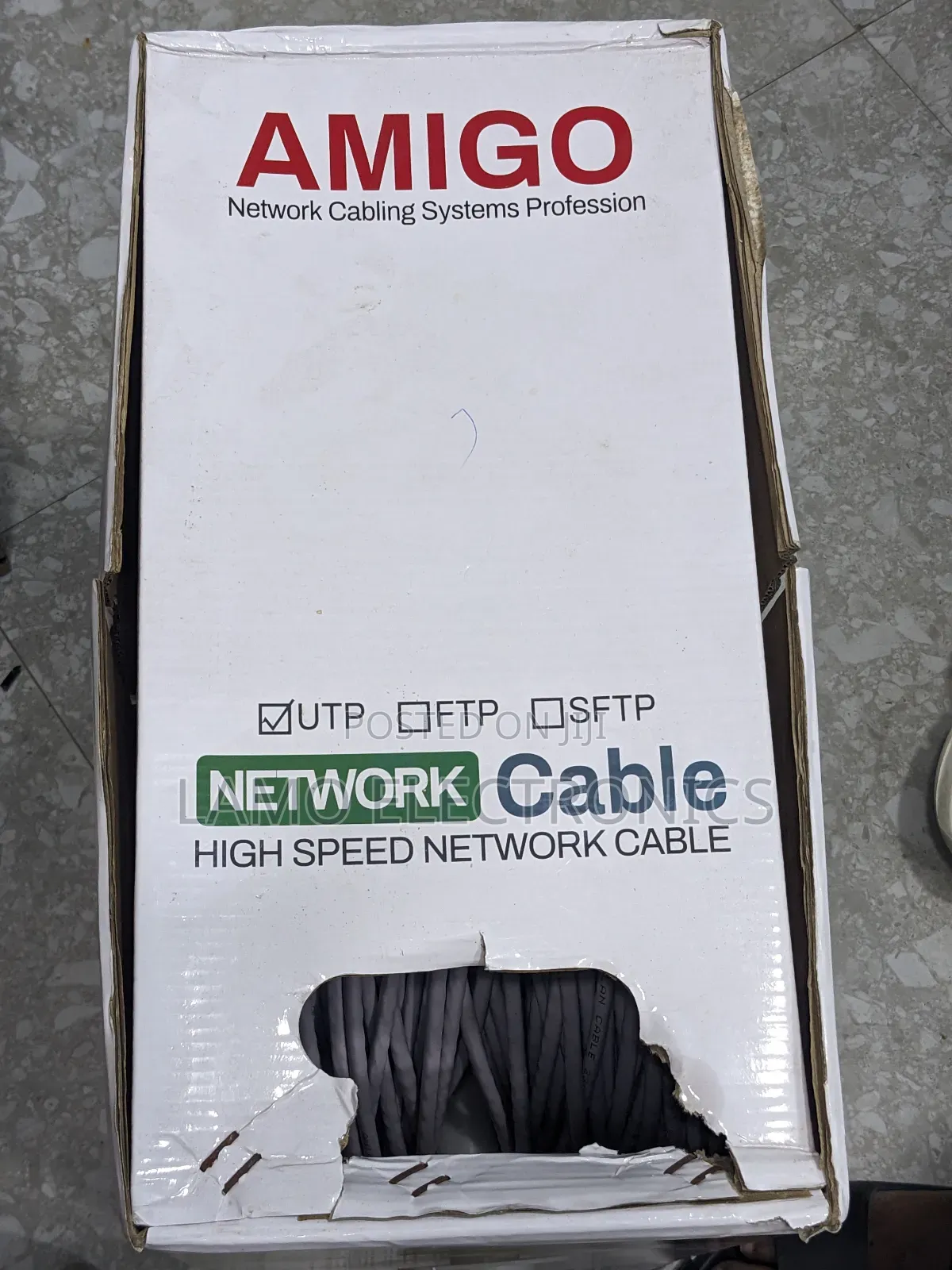 Amigo Cat-6 Utp Network Cable 305m