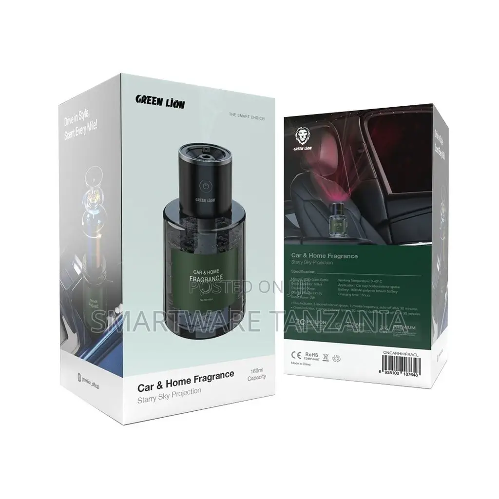 Green Lion Car and Home Fragrance - Clear