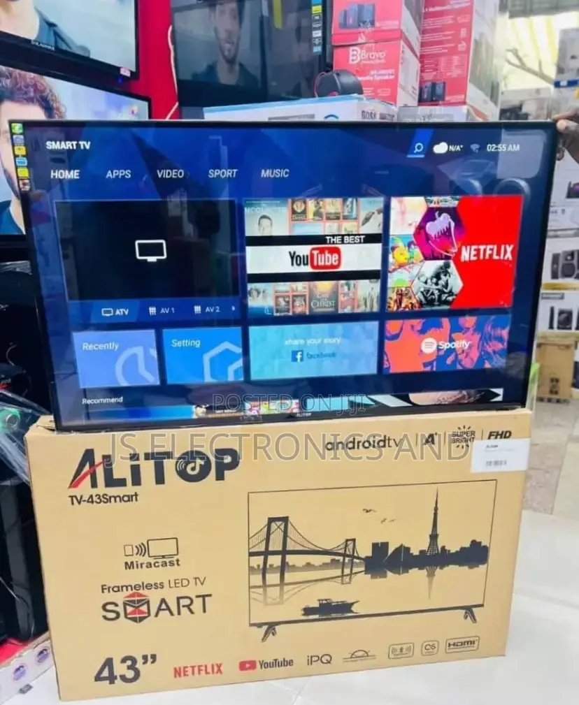 Alitop Inch 43 Smart Tv Full Hd Qualiy Original New Model