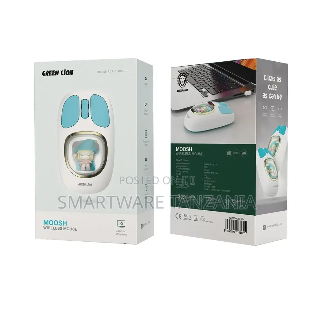 Green Lion Moosh Wireless Mouse