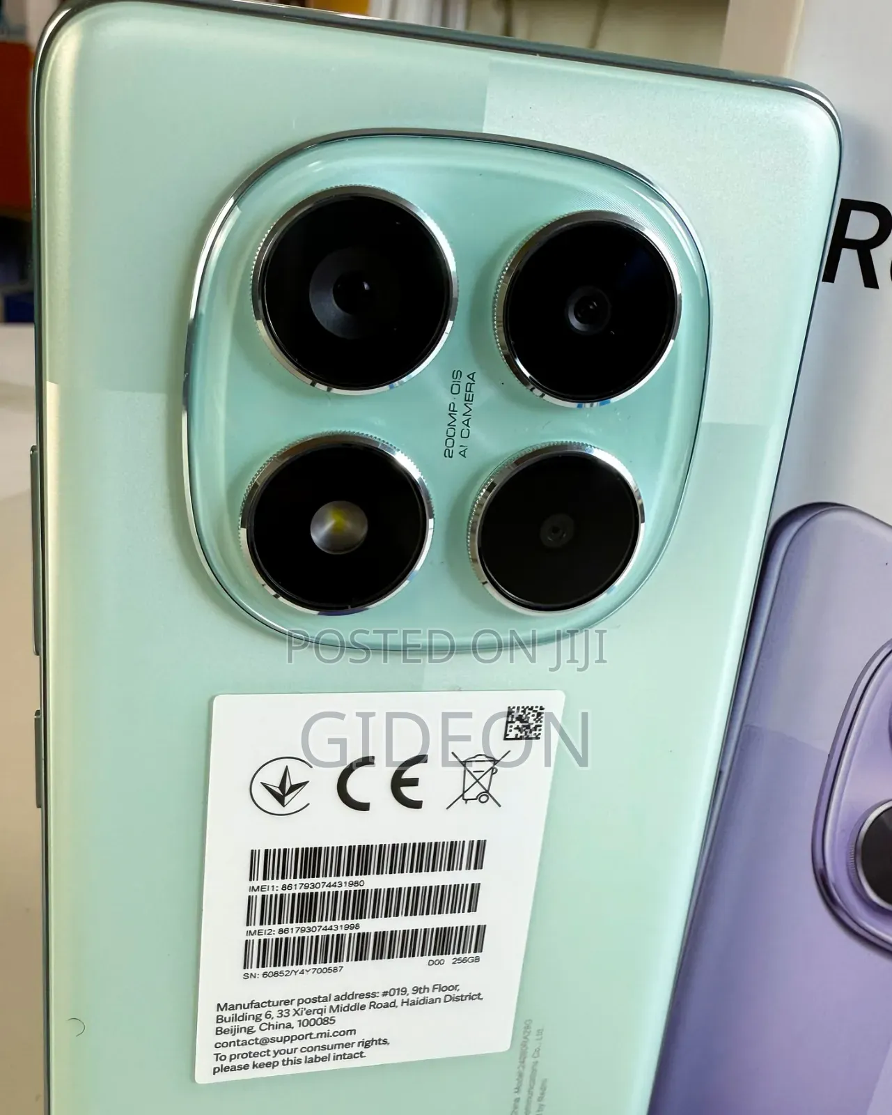 New Xiaomi Redmi Note 14 Pro 5G 256 GB Green