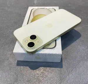 New Apple iPhone 15 256 GB Yellow