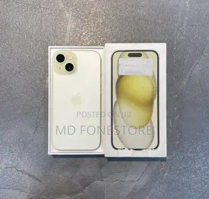 New Apple iPhone 15 256 GB Yellow