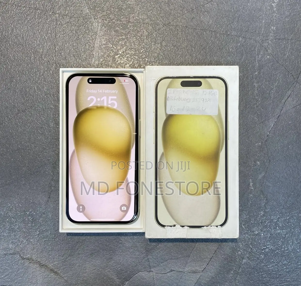 New Apple iPhone 15 256 GB Yellow