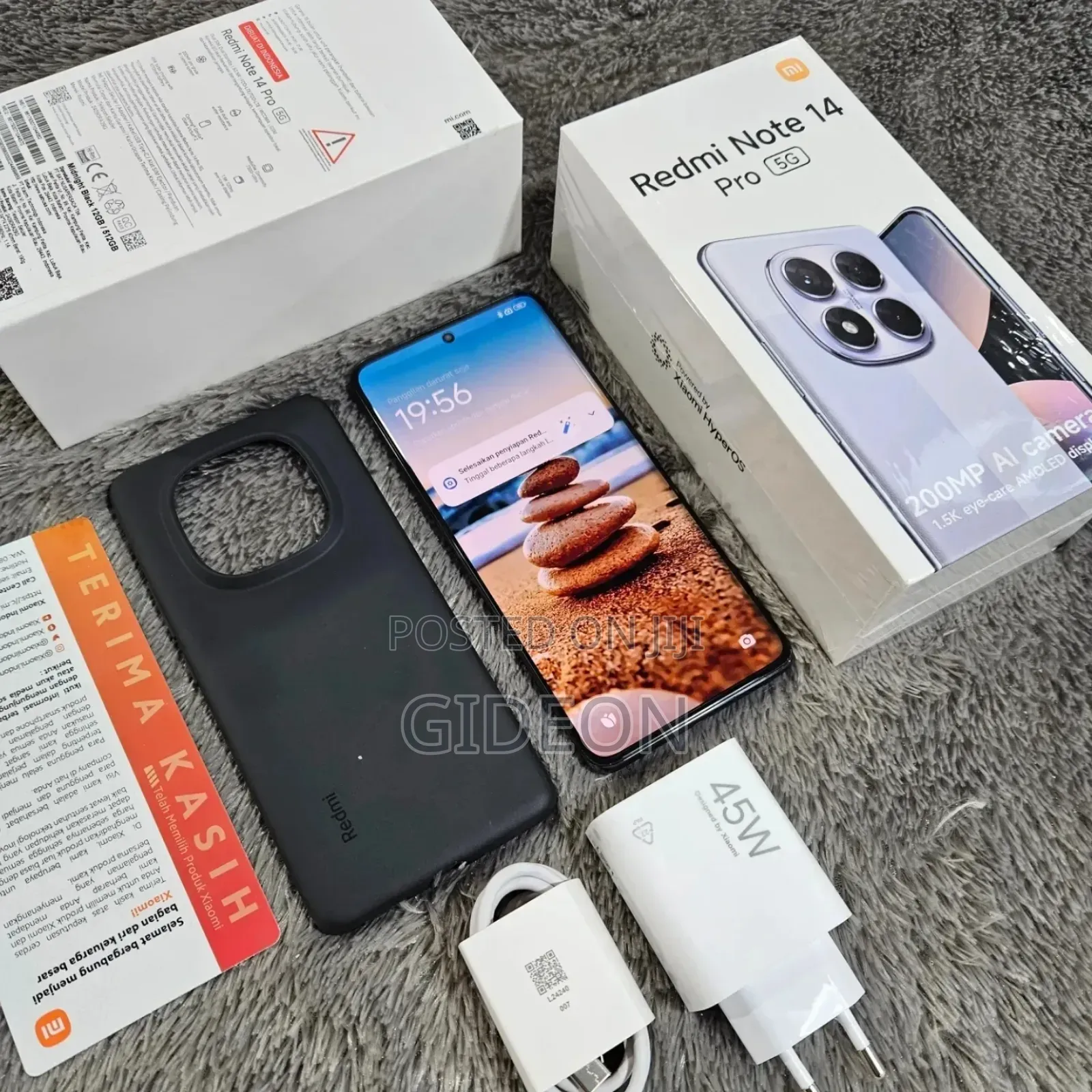 New Xiaomi Redmi Note 14 Pro 5G 256 GB Black