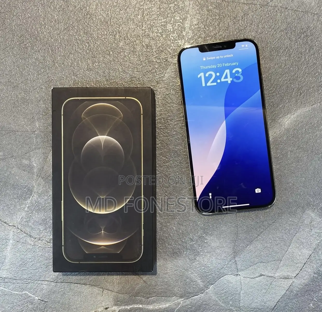 New Apple iPhone 12 Pro Max 256 GB Gold