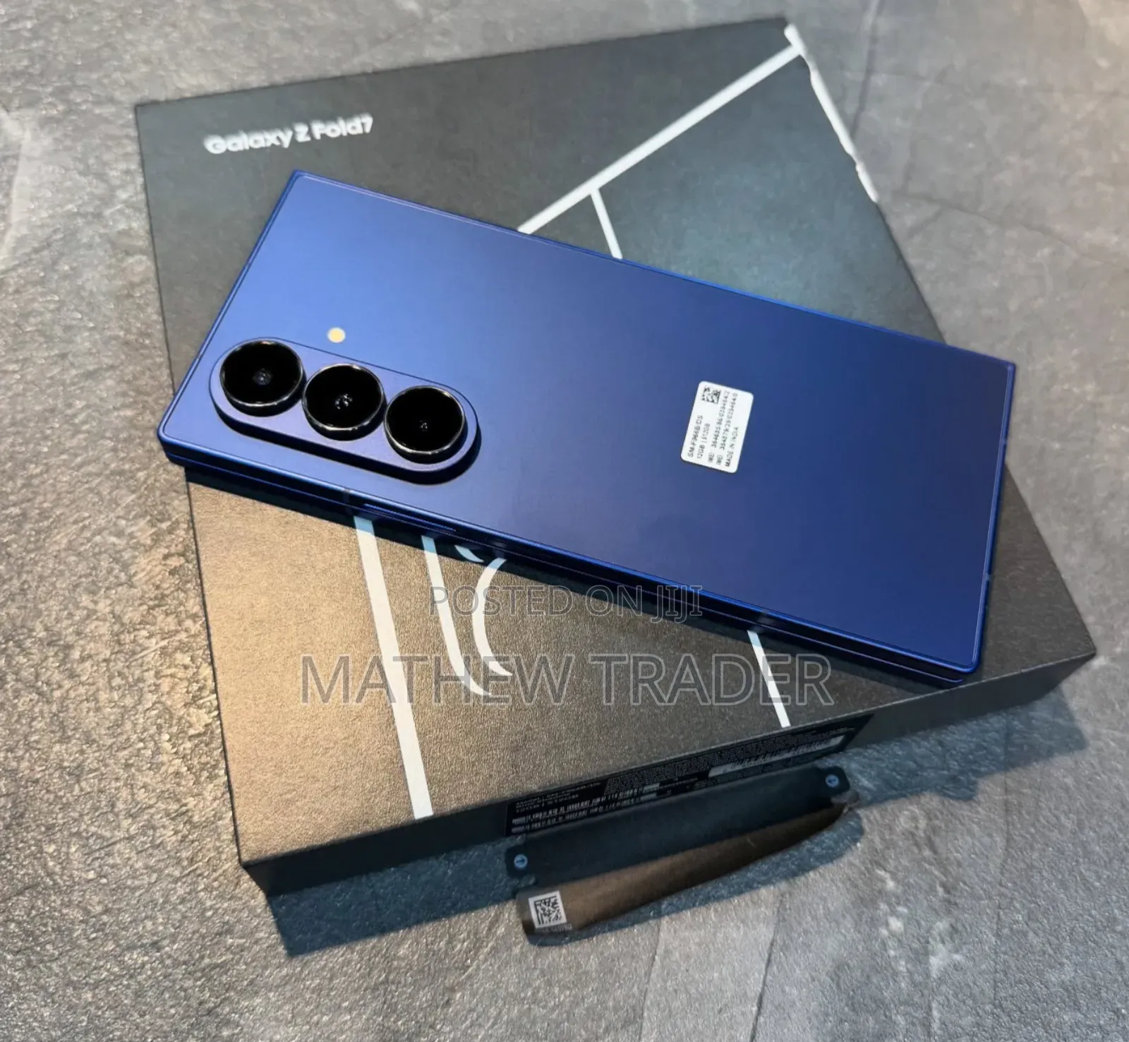 New Samsung Galaxy Z Fold7 256 GB Blue