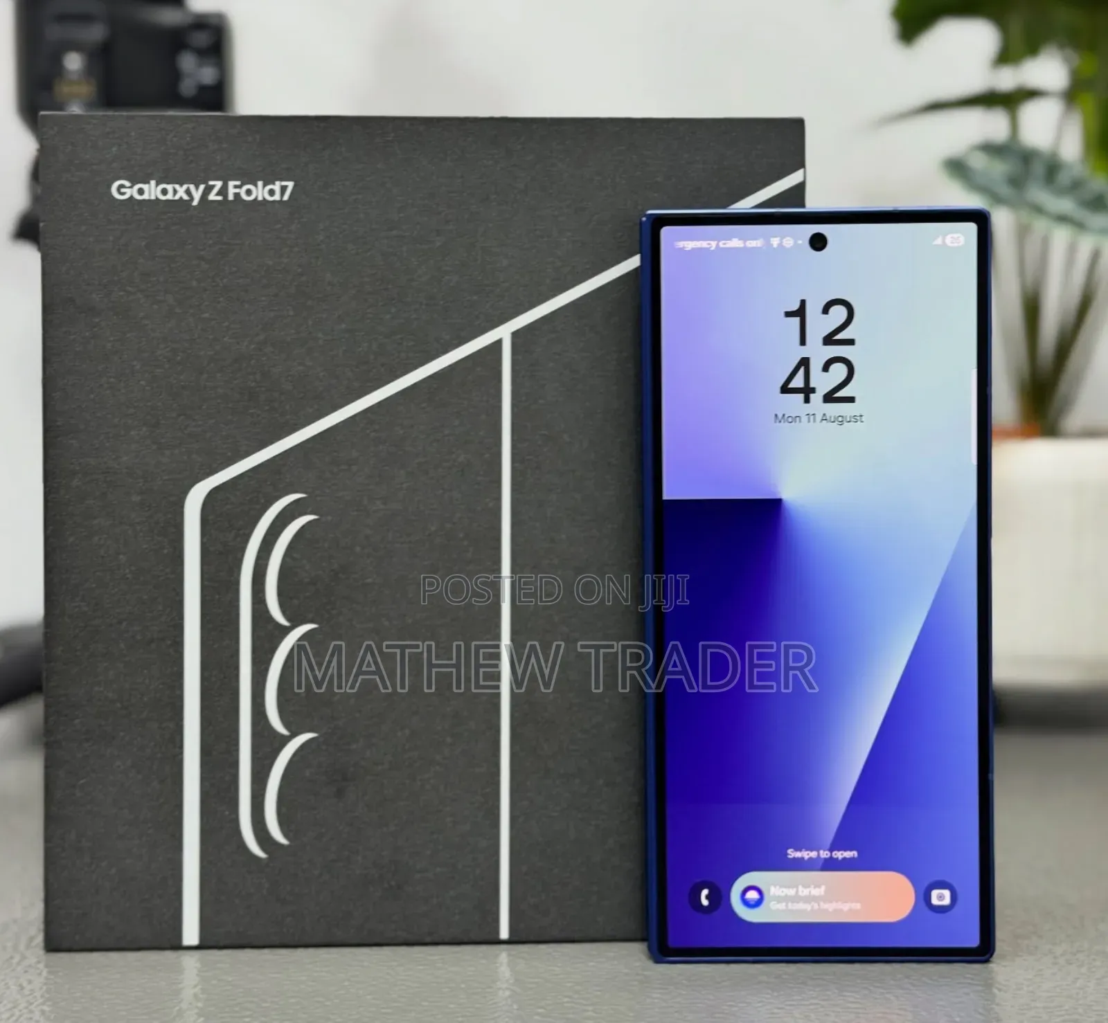 New Samsung Galaxy Z Fold7 512 GB Blue