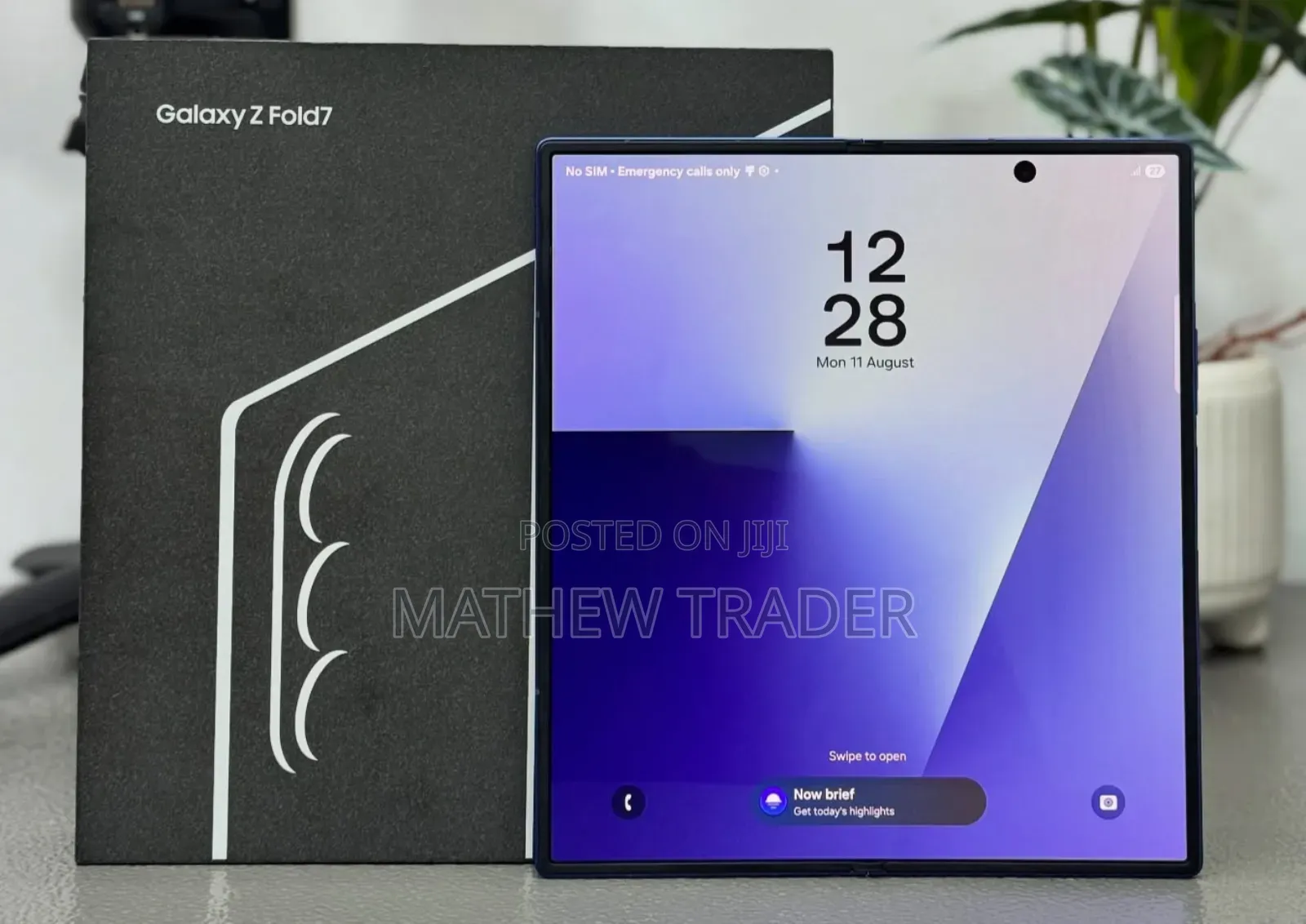 New Samsung Galaxy Z Fold7 512 GB Blue