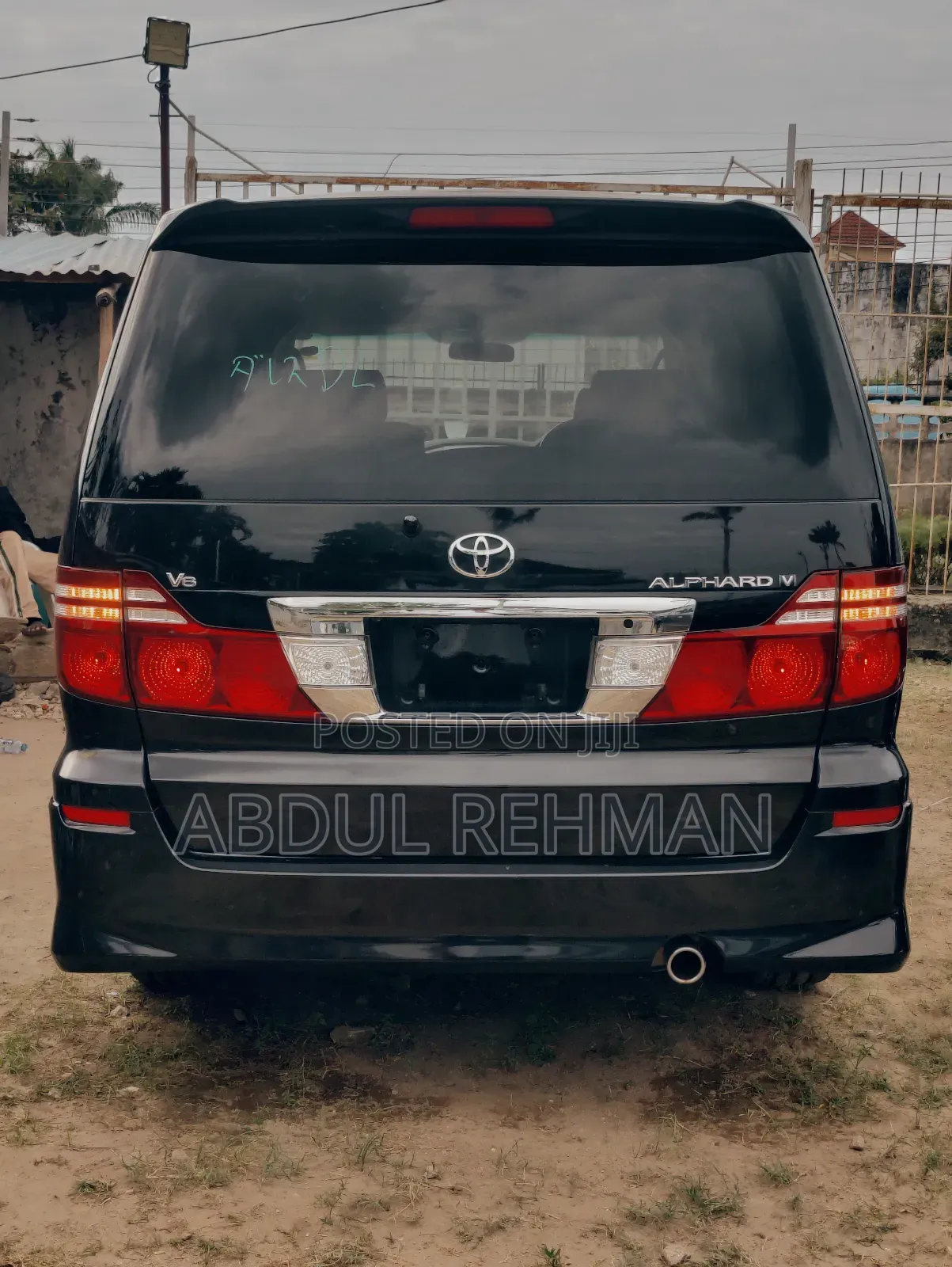 Toyota Alphard 2.4 Petrol FWD 2008 Black