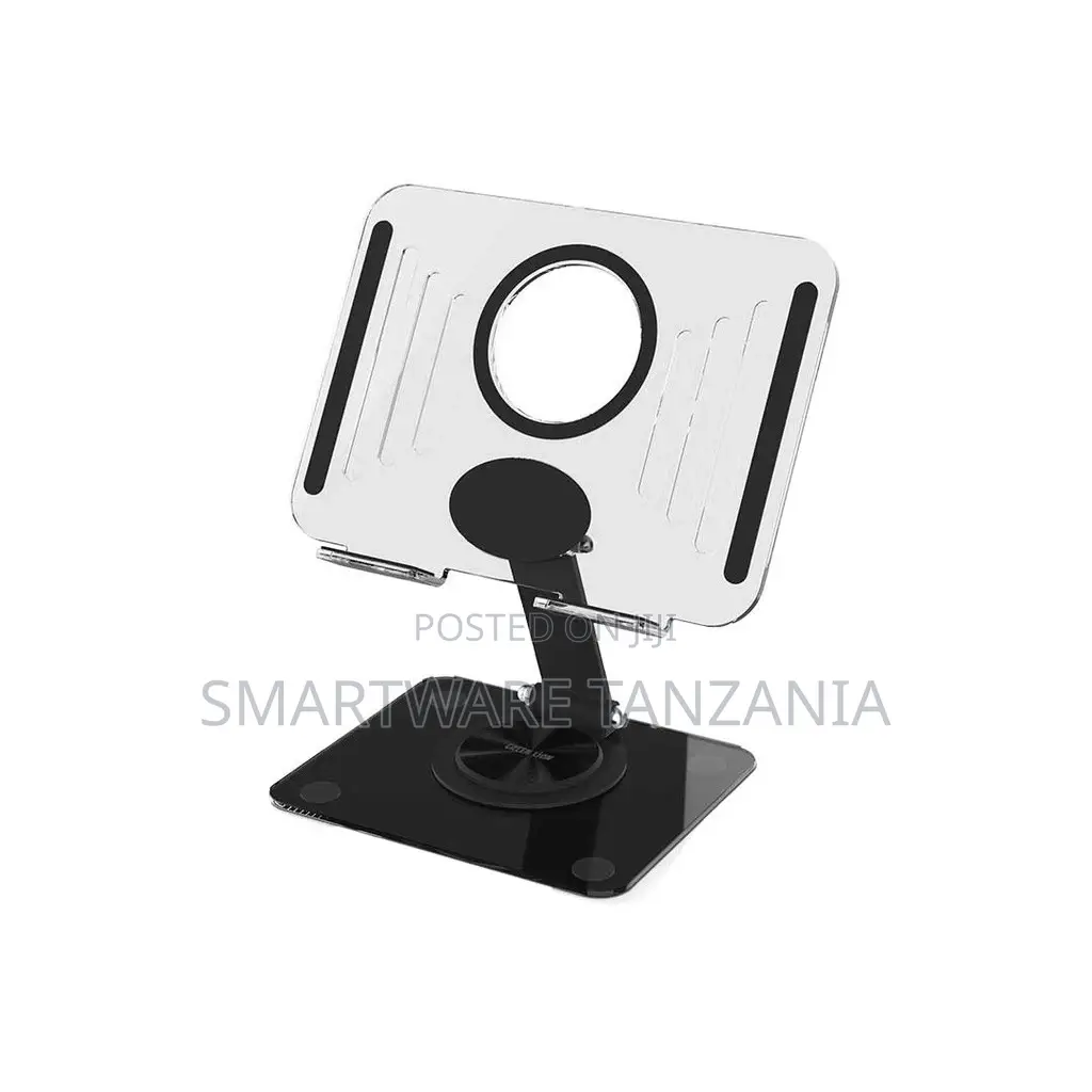 Green Lion Transparent Tablet Stand - Black