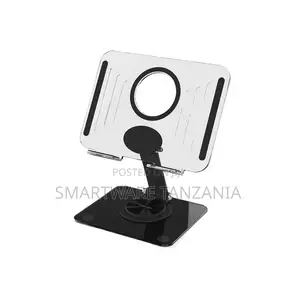 Green Lion Transparent Tablet Stand - Black