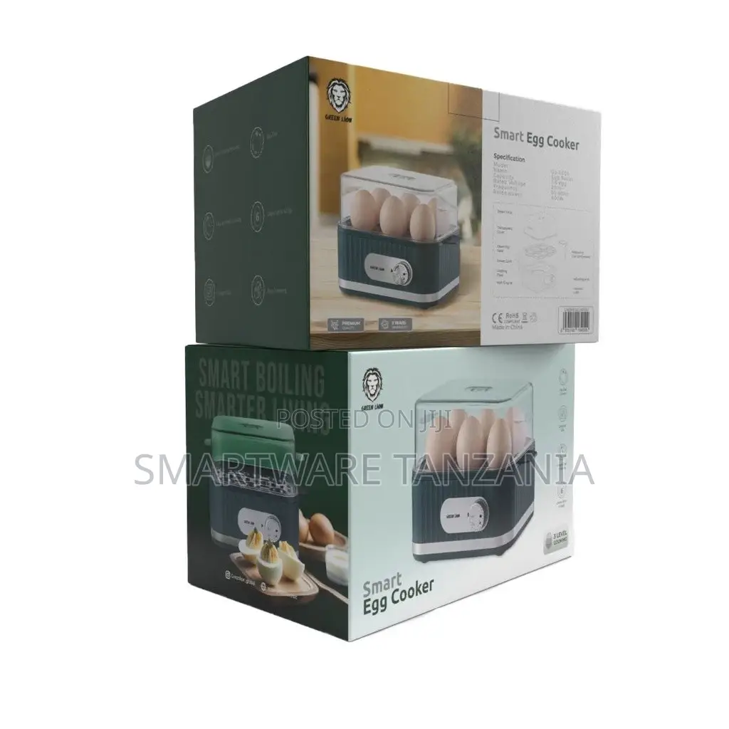 Green Lion Smart Egg Cooker - Green