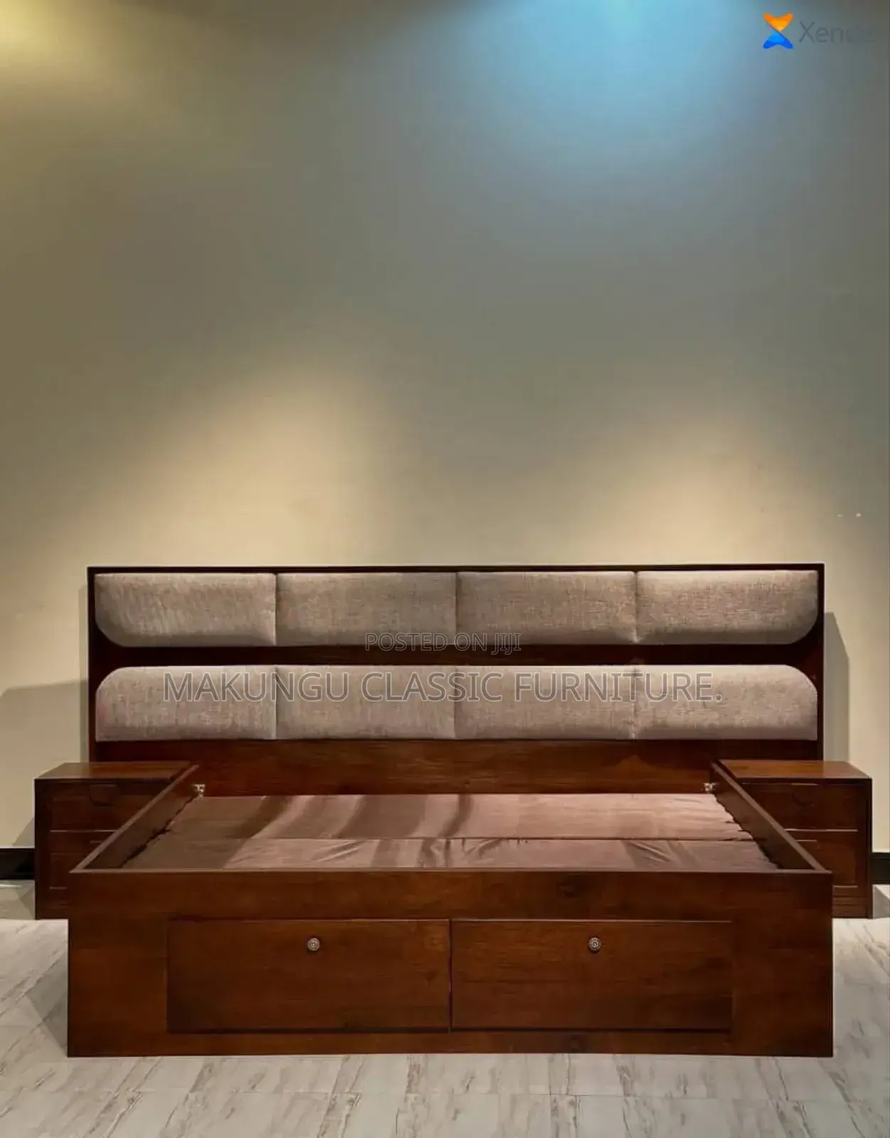 King Hardwood Bed Size 5/6