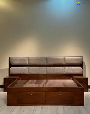 King Hardwood Bed Size 5/6