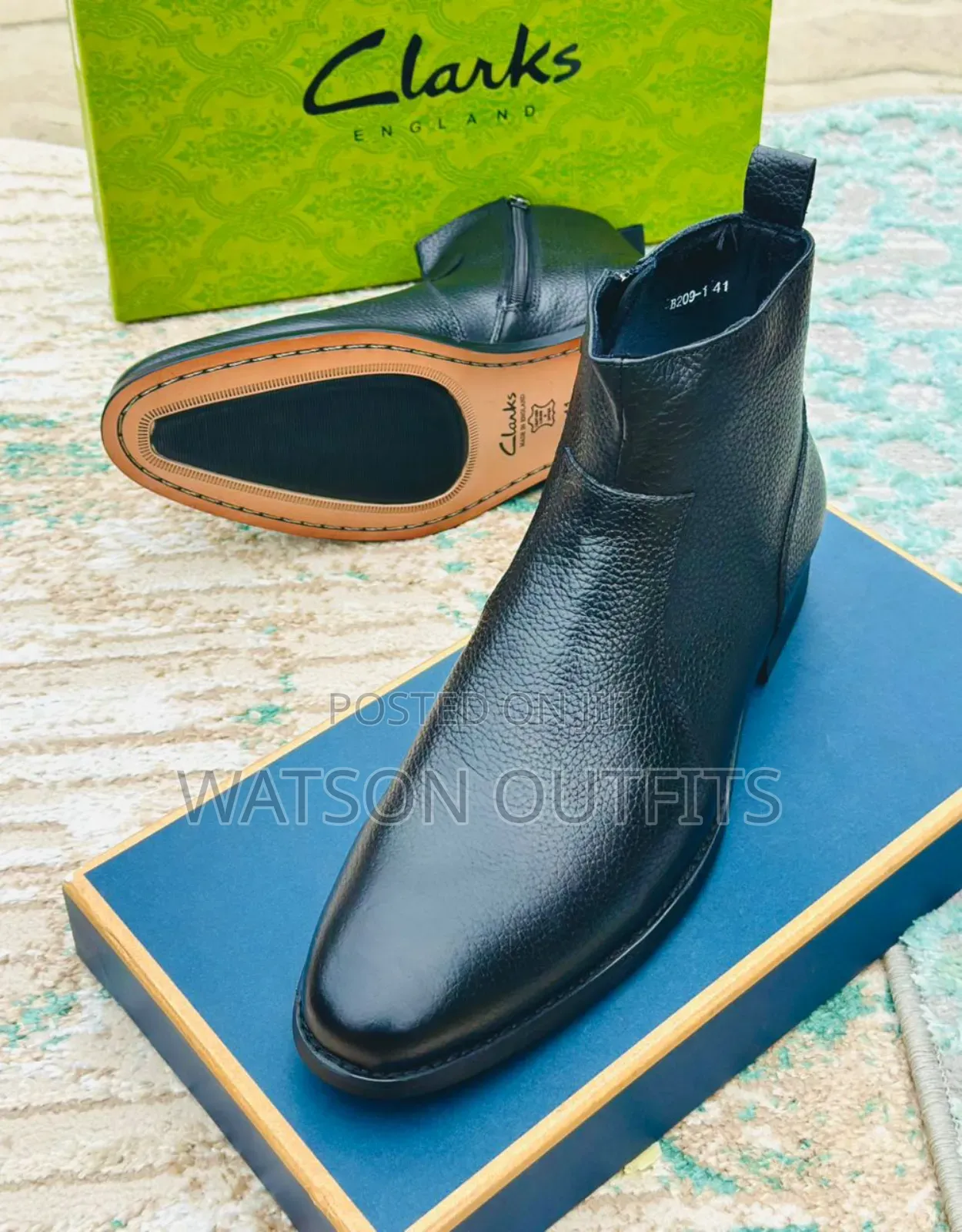 Buti Smart or Boots Smart and Classic Za Pure Leather Materials