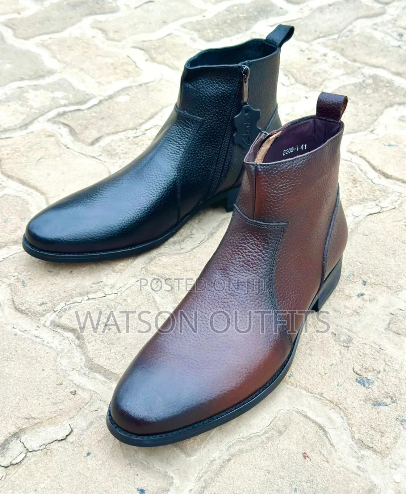 Buti Smart or Boots Smart and Classic Za Pure Leather Materials