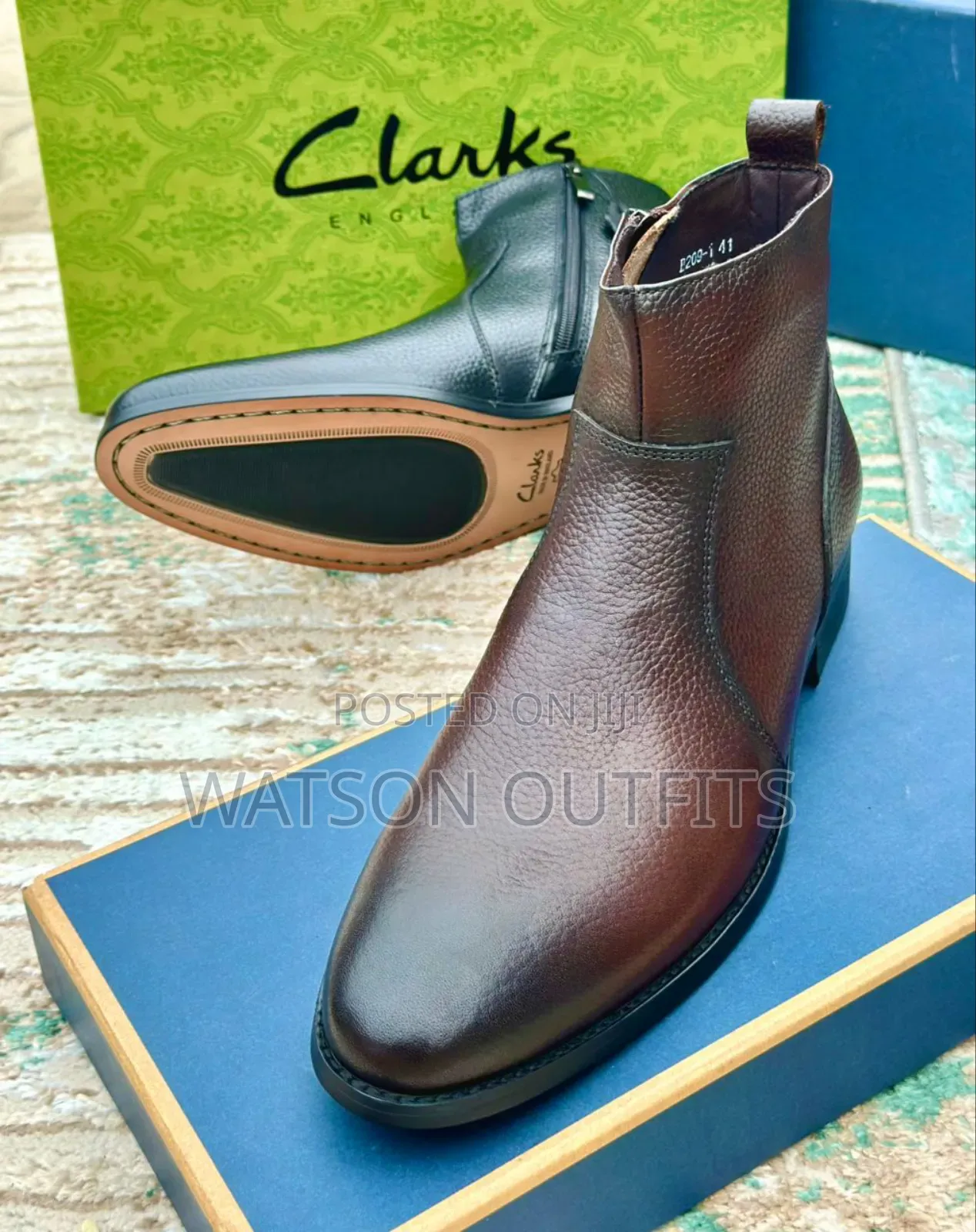 Buti Smart or Boots Smart and Classic Za Pure Leather Materials