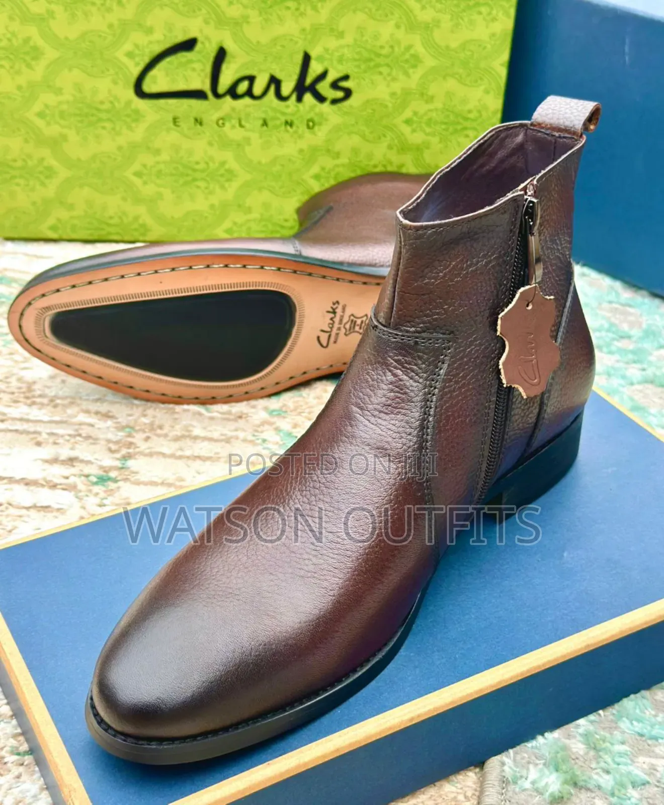 Buti Smart or Boots Smart and Classic Za Pure Leather Materials