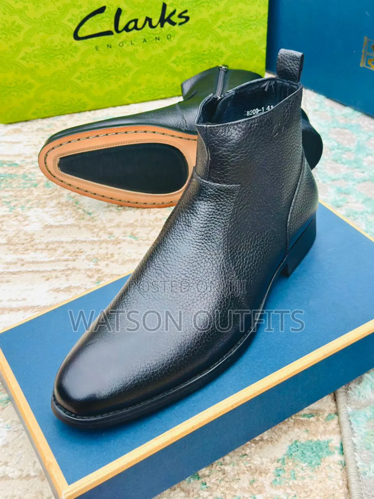 Buti Smart or Boots Smart and Classic Za Pure Leather Materials
