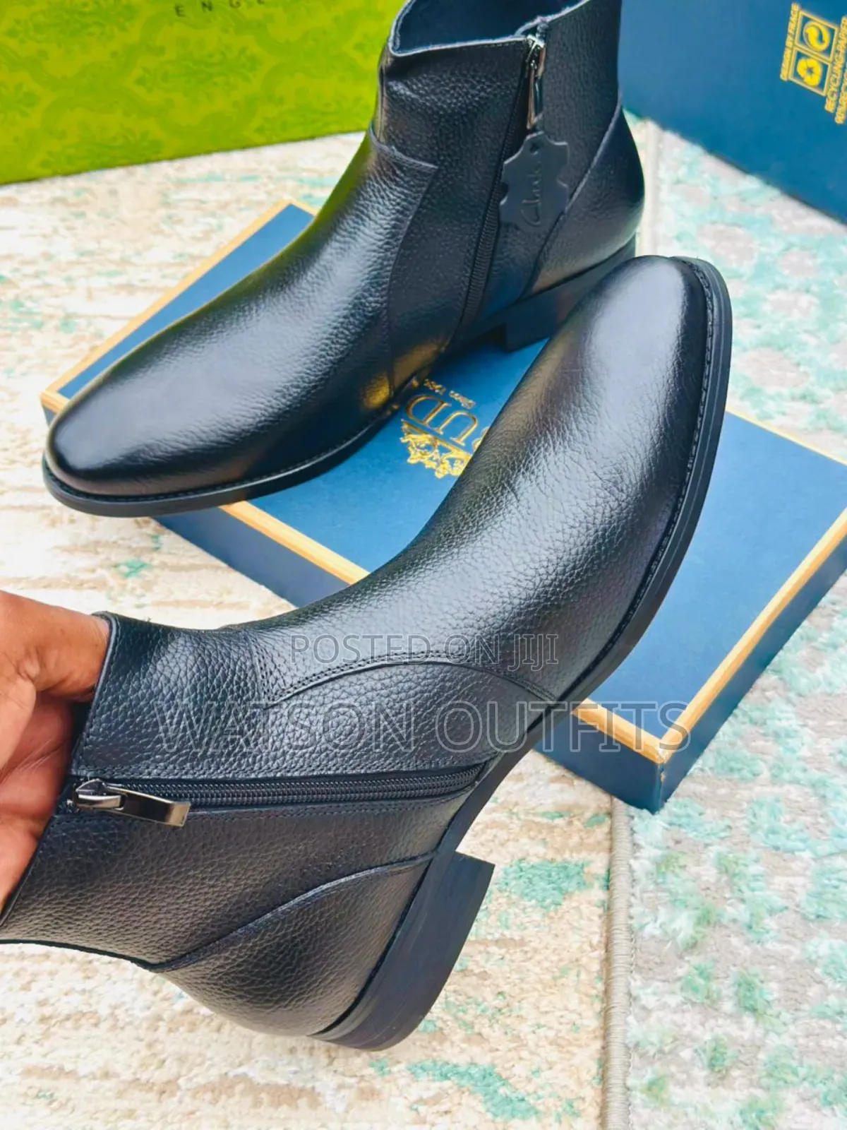 Buti Smart or Boots Smart and Classic Za Pure Leather Materials