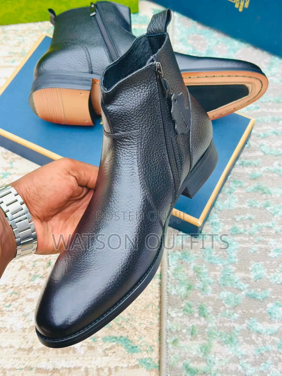 Buti Smart or Boots Smart and Classic Za Pure Leather Materials