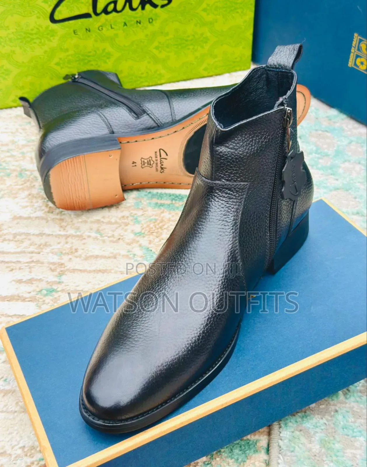 Buti Smart or Boots Smart and Classic Za Pure Leather Materials