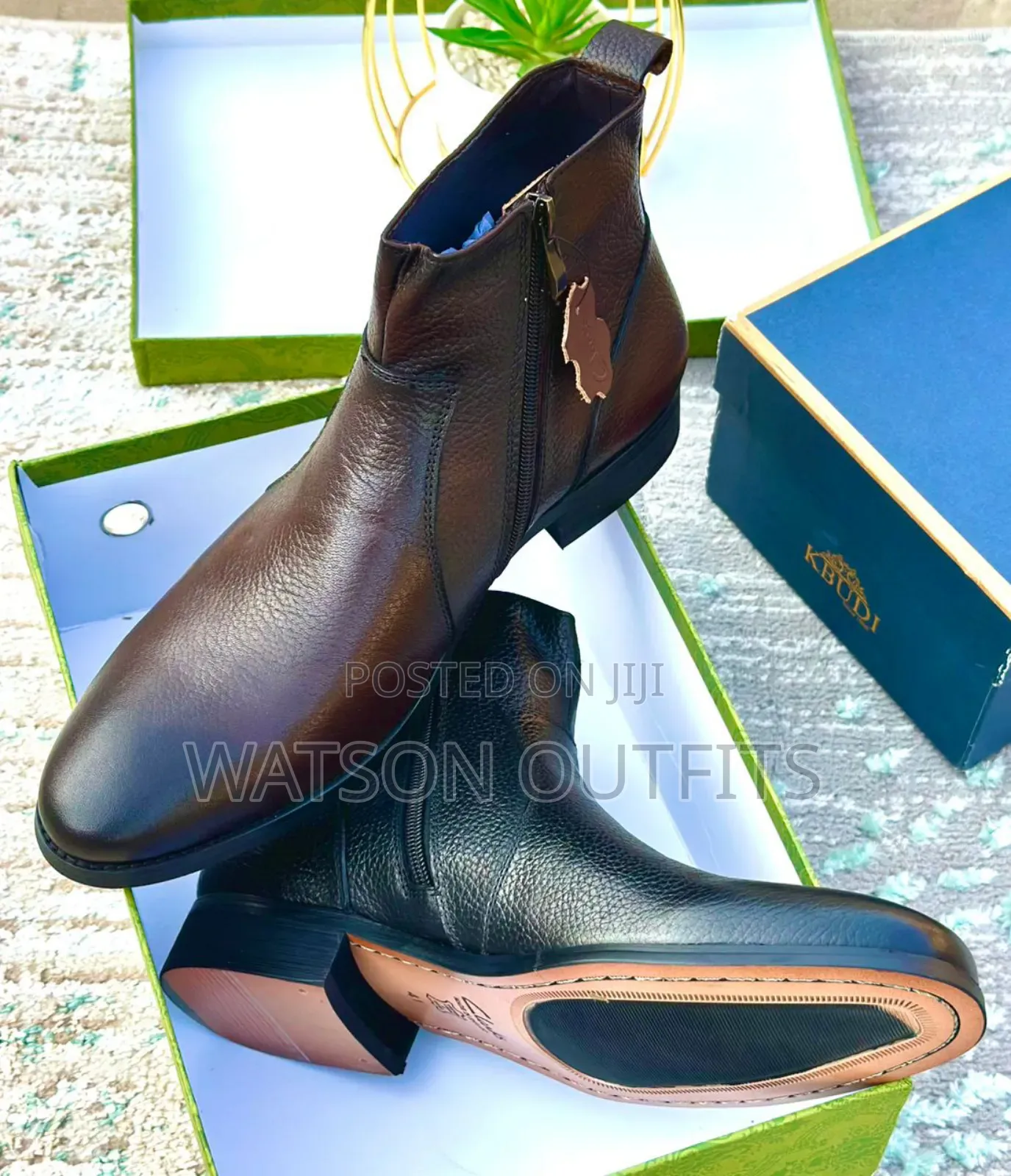 Buti Smart or Boots Smart and Classic Za Pure Leather Materials