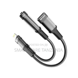 2 in 1 Earphone Charging Adapter Lightning to Lightning