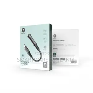 Green Lion Earphone Adapter Usb-C to 3.5 Aux 12cm - Black