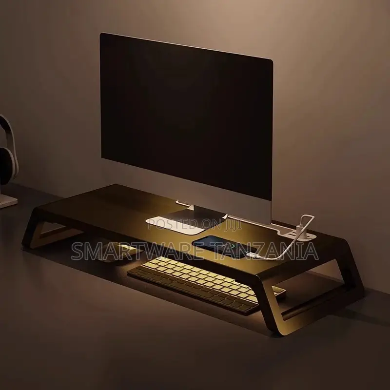 Computer Monitor Rising Holder With Usb Hub Pc Screen Stand