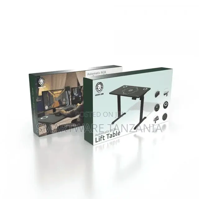 Green Lion Gaming Table - Black