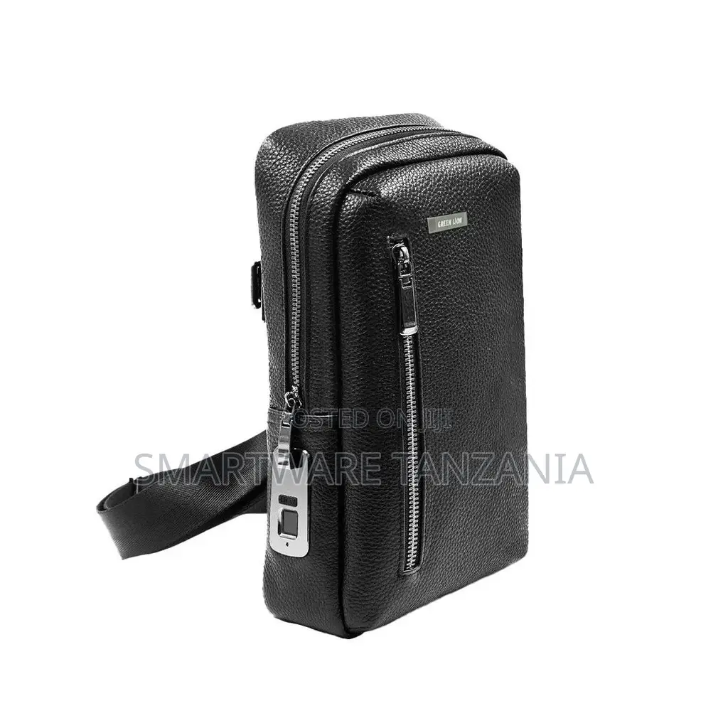 Green Lion Casa Blanca Smart Fingerprint Bag - Black