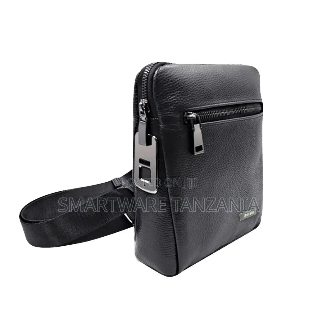 Green Lion Bern Smart Fingerprint Bag - Black
