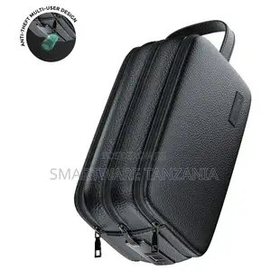 Green Lion Lyon Plus Smart Fingerprint Pouch - Black
