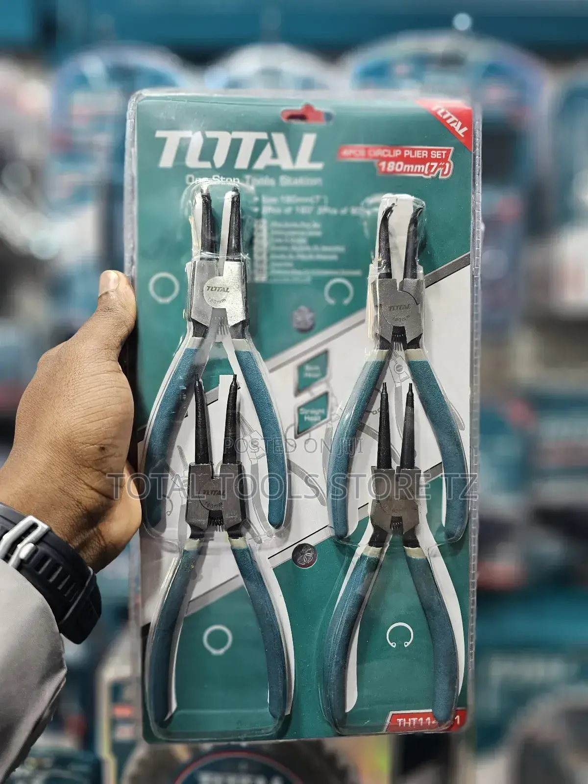 Total Circlip Plier Set 4pcs