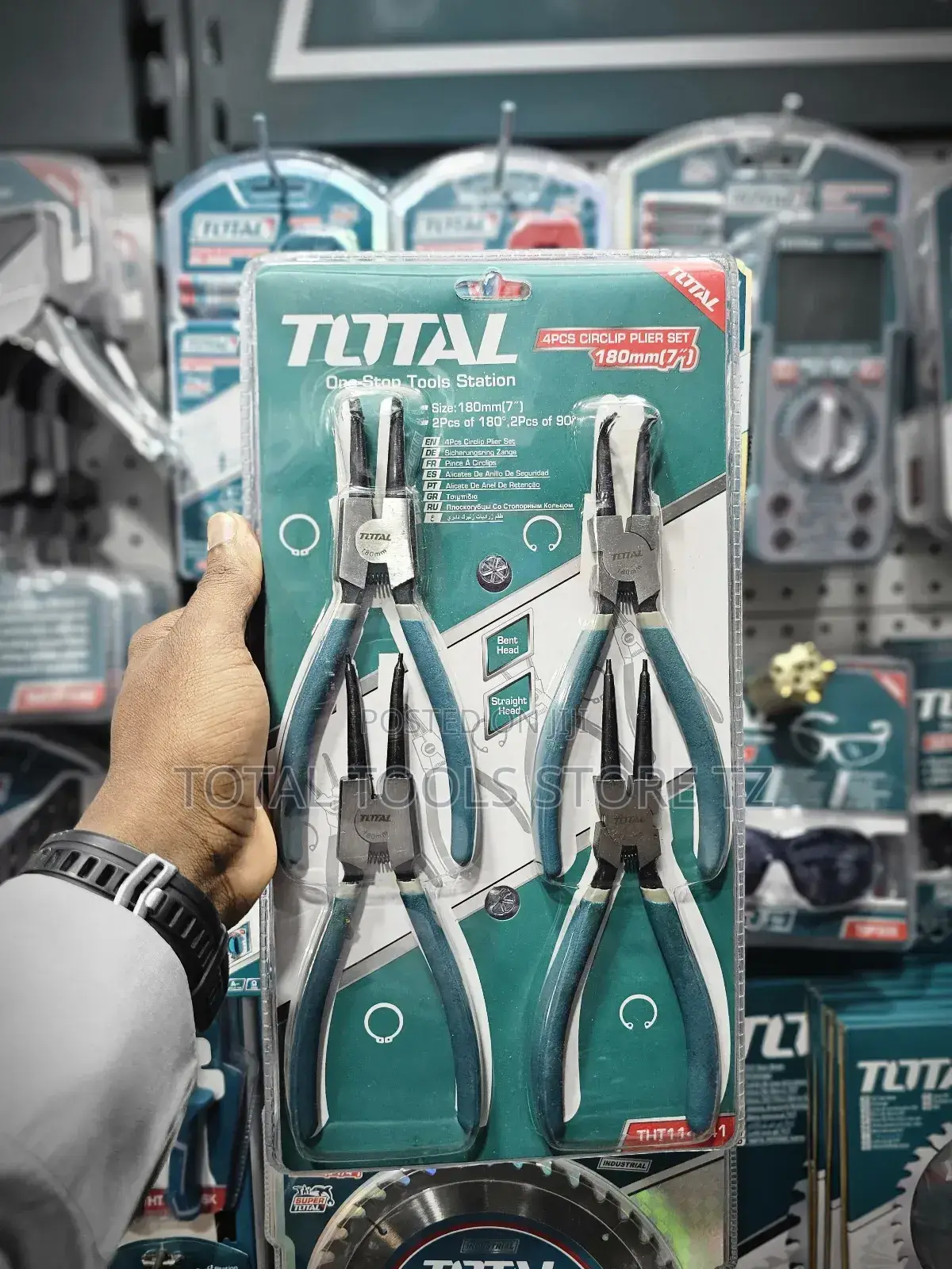 Total Circlip Plier Set 4pcs