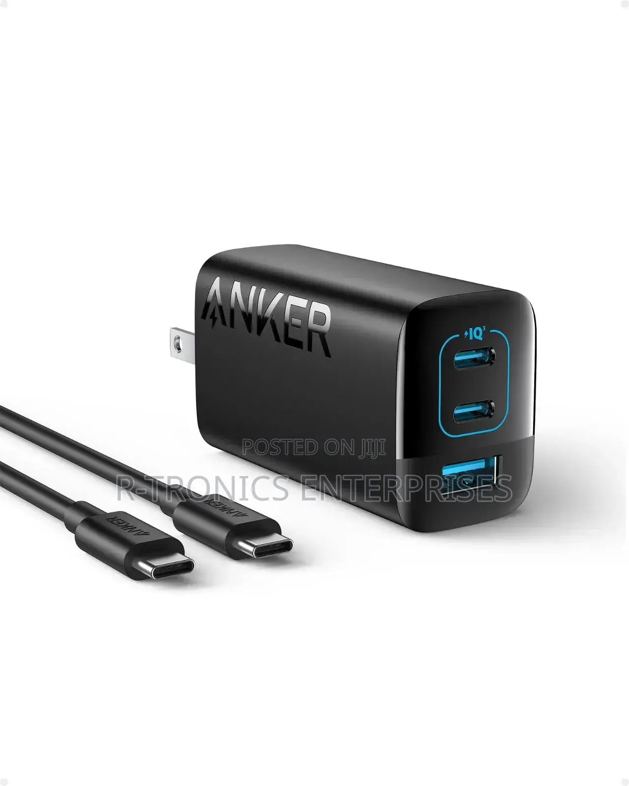 Anker Charger A2674k11 67watts 3port Adapter 67wusbc1+C2 + 22.5wusba