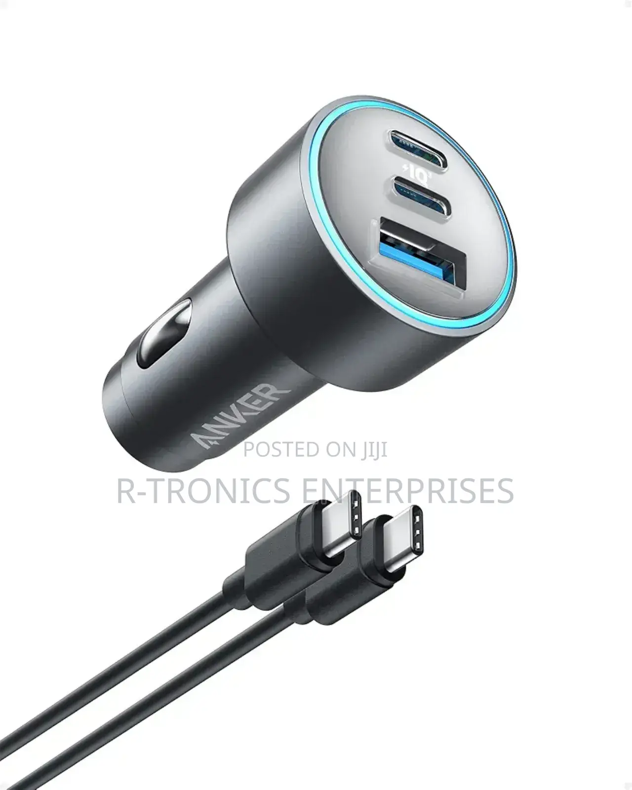 Anker Usb-C Car Charger 3ports 67 Watts