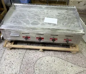 Commercial Gas Griddle 4 Burner 1200mm (12 Chapati)