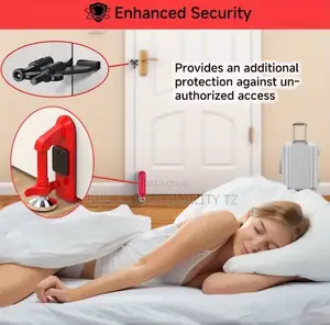 Portable Alarm Door Stopper