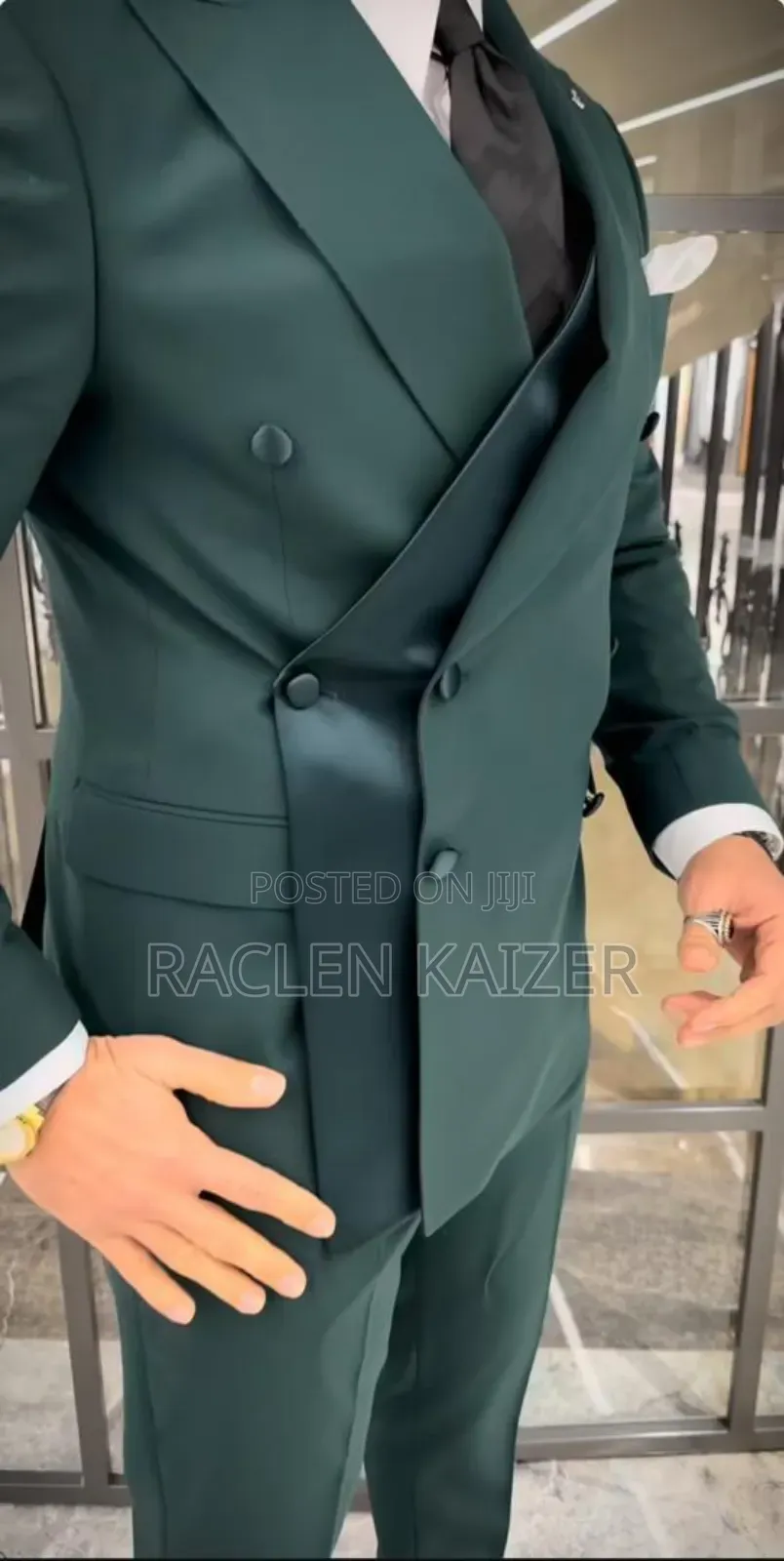 Green Marco Milano Suits Full Suit