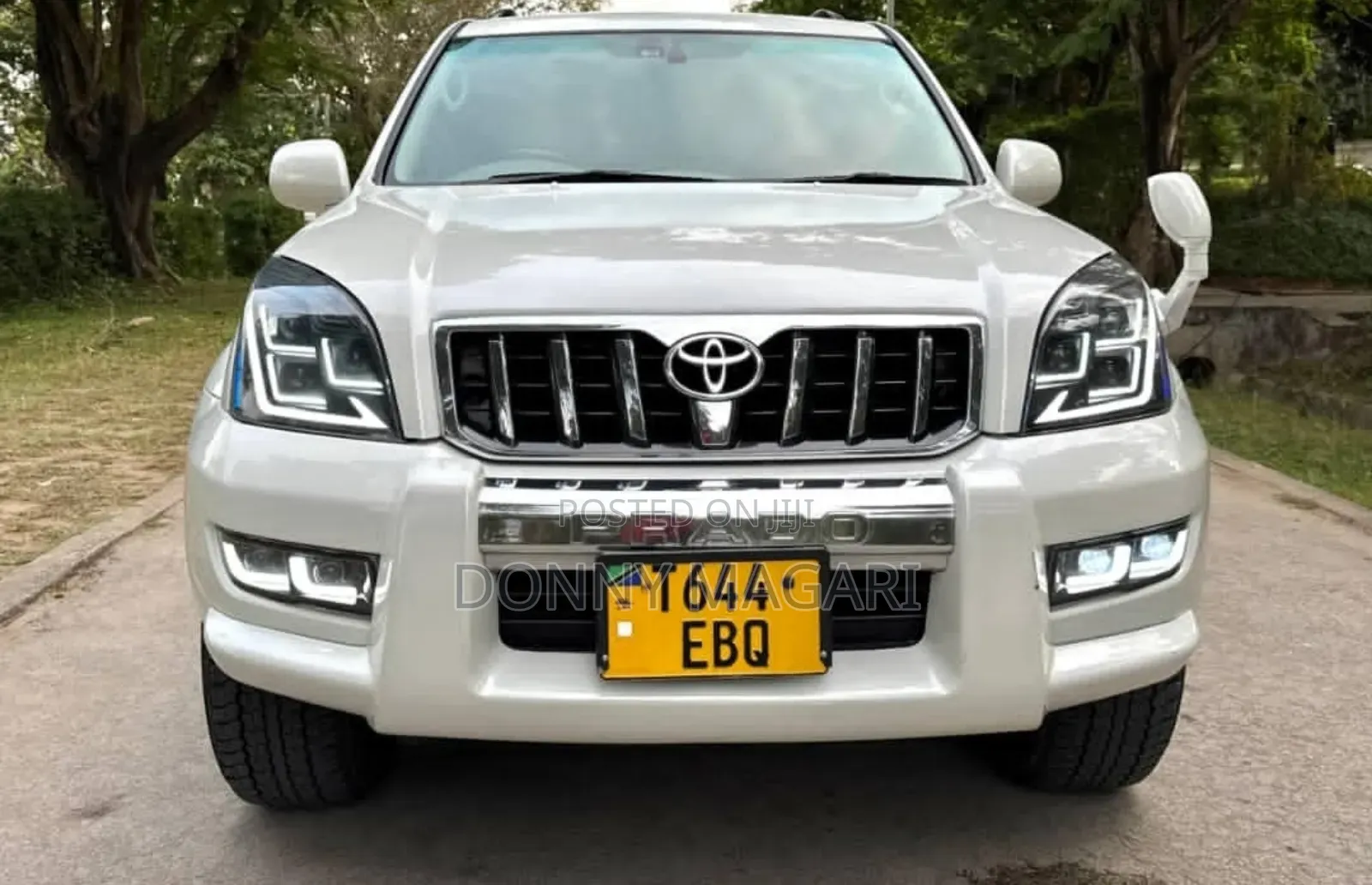 Toyota Land Cruiser Prado 2008 White