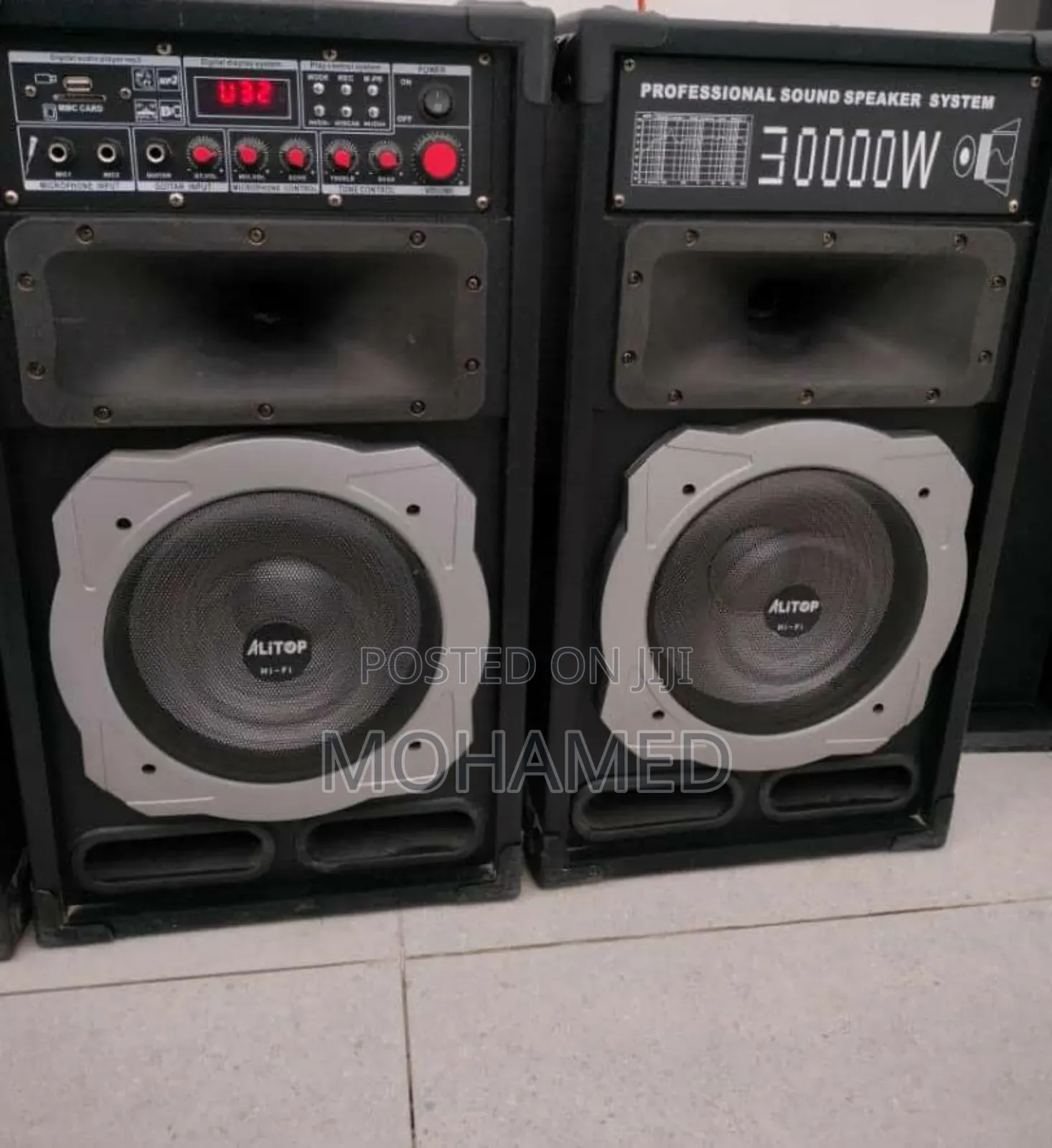 Alitop Speakers 30000w Model Sp9030