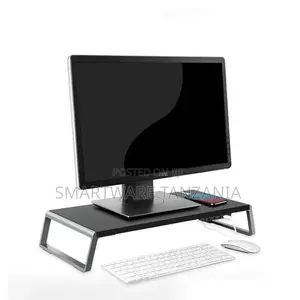 Monitor Stand Riser Desk Organizer Stand With Usb Interface