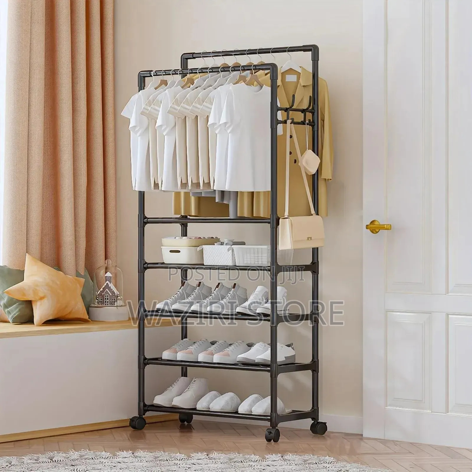 *#5 Layers Clothes ,Hat and Shoes Organizer*