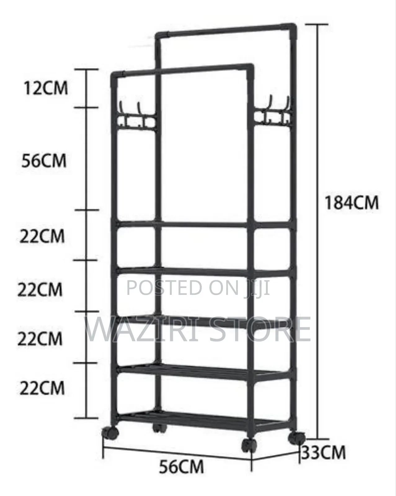 *#5 Layers Clothes ,Hat and Shoes Organizer*
