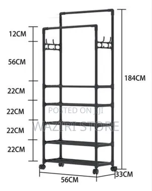 *#5 Layers Clothes ,Hat and Shoes Organizer*