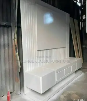 Tv Showcase Na Wall Unit Iliyo Tayari